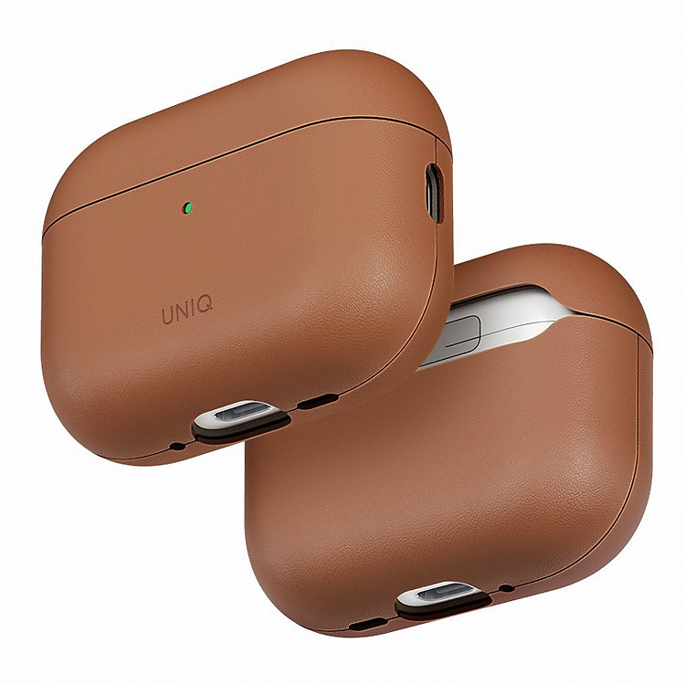 Bao Da cho Airpods Pro 3 UNIQ Lyden Vex Premium Leatherette Case - Hàng Chính Hãng