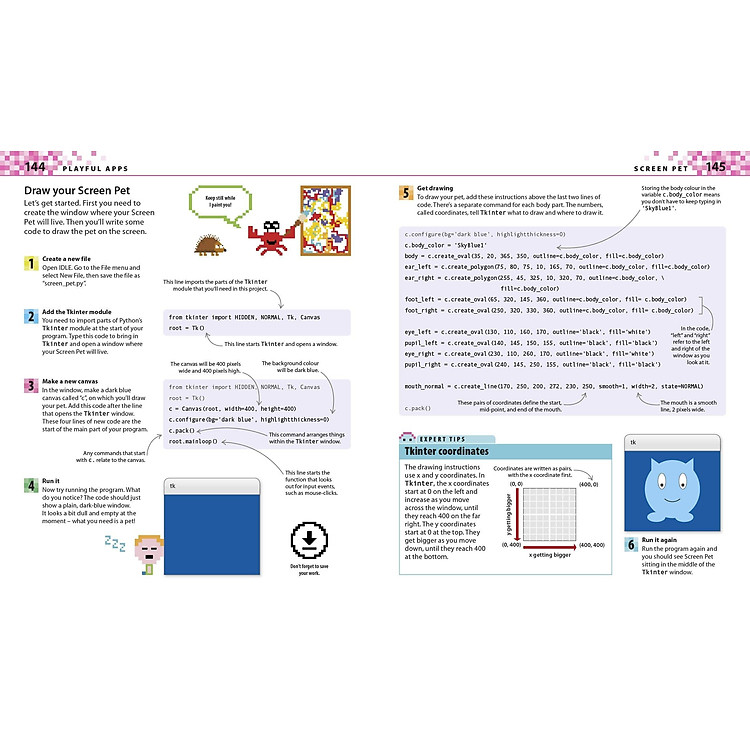 Computer Coding Python Projects for Kids: A Step-by-Step Visual Guide - Ảnh 6