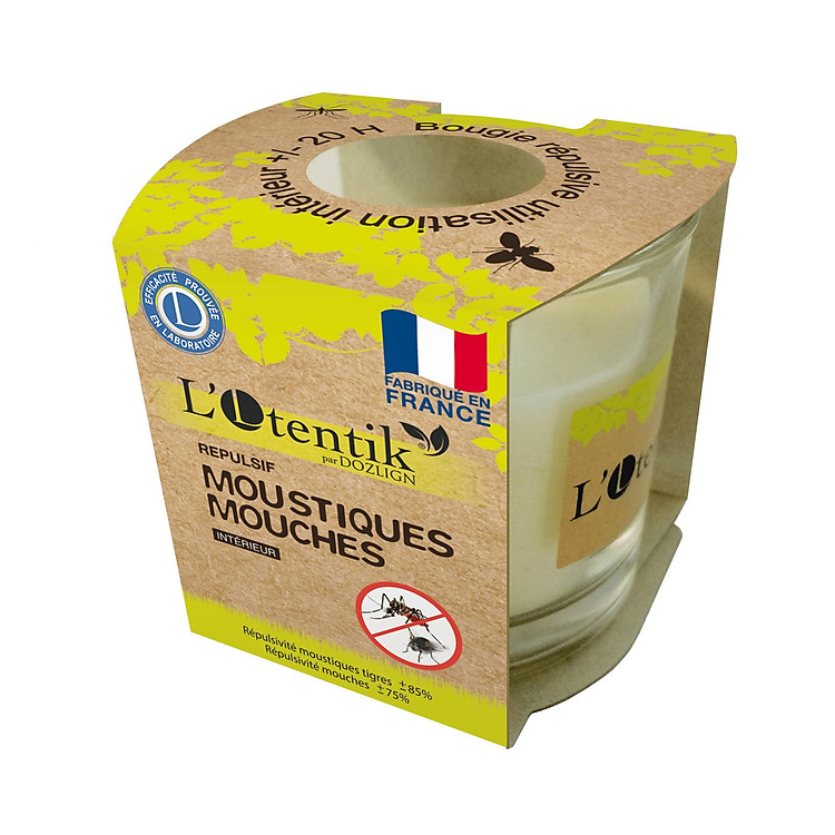 NẾN THƠM L'OTENTIK - NẾN THƠM ĐUỔI MUỖI & CÔN TRÙNG (NẾN THƠM HỮU CƠ)