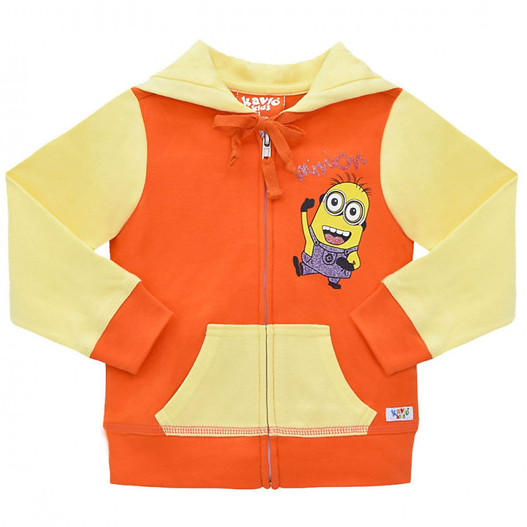 Áo Khoác Minions Bé Gái Kavio Kids GI78-N1 - Cam
