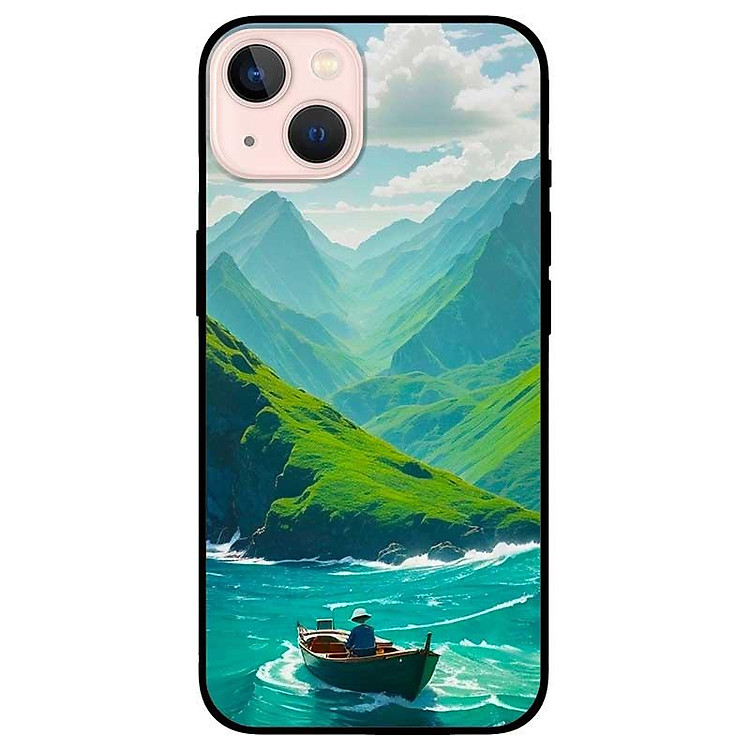 Ốp lưng dành cho Iphone 12 - 12 Pro - 12 Pro Max - 13 Mini - 13 - 13 Pro - 13 Pro Max - Lênh Đênh Giữa Đời - Hàng Chính Hãng