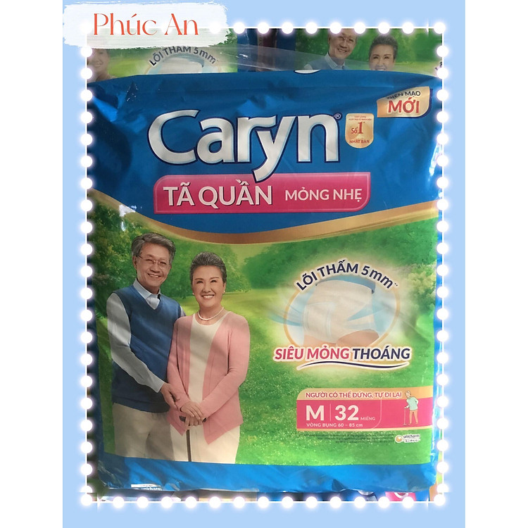 Tã Quần Người Lớn Caryn Size M Chính hãng Giá tốt