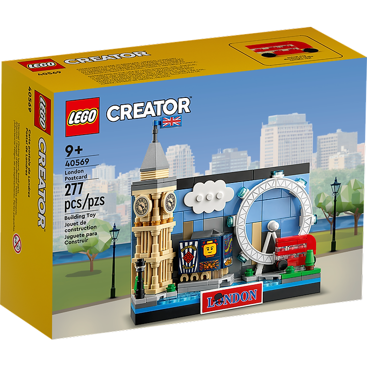 Mua tại Lazada: Mua Bộ LEGO CREATOR 40569 - Bưu Thiếp London Chính hãng Tiết kiệm