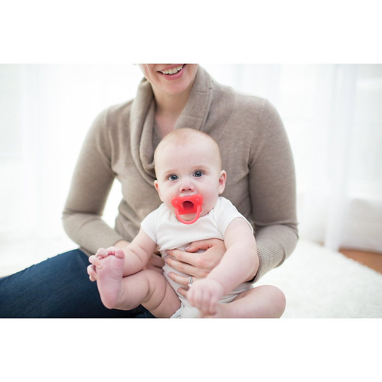 Ty ngậm Dr Brown's Happy Paci silicone Ưu đãi - Hình ảnh 5