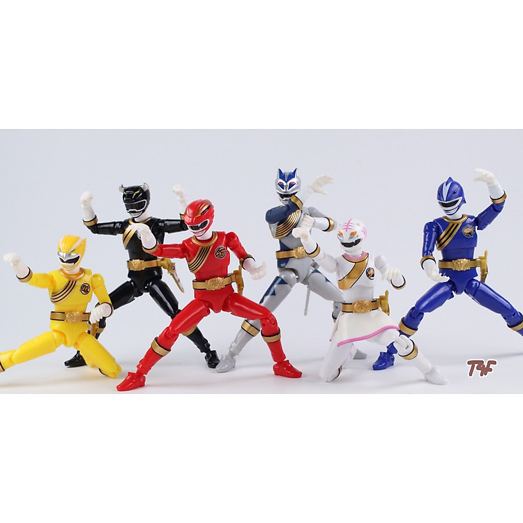 đồ chơi nhân vật Siêu nhân Gao shodo super Gaoranger