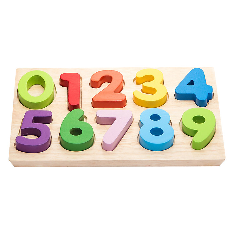 Đồ Chơi Gỗ Tottosi Bảng Số 503008