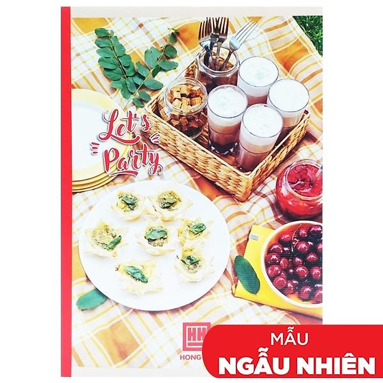 Vở Let’s Party – Kẻ Ngang 200 Trang ĐL 70g/m2