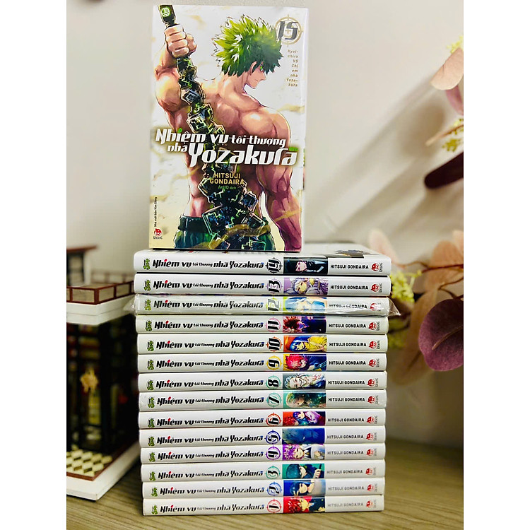 Truyện tranh Nhiệm Vụ Tối Thượng Nhà Yozakura full 28 Tập (Thíu 4 tập) - Chang Book