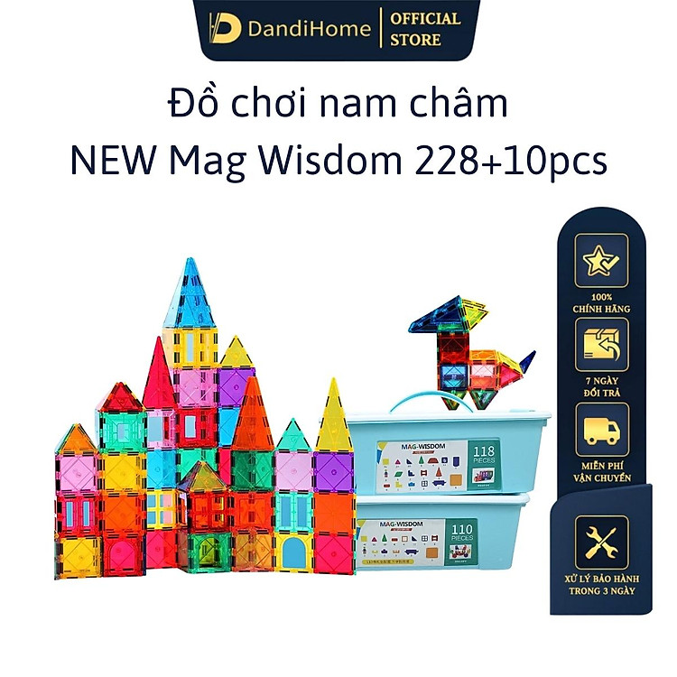 Mua Đồ chơi xếp hình nam châm Mag-Wisdom Chính hãng Tiết kiệm