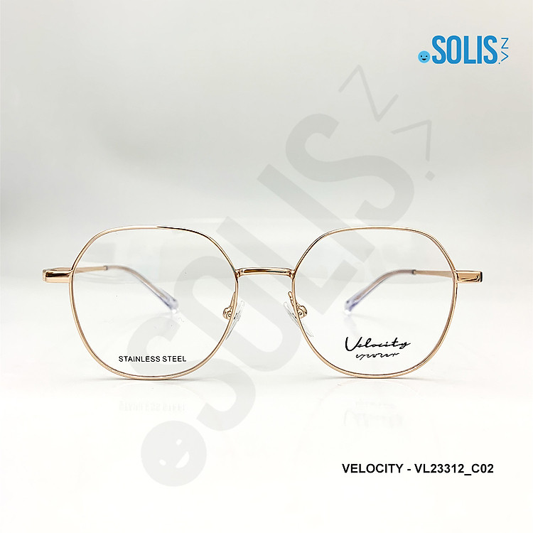 Gọng kính KL hiệu Velocity VL23312 - KÍNH KIM LOẠI HIỆU VELOCITY VL23312 KÍCH THƯỚC