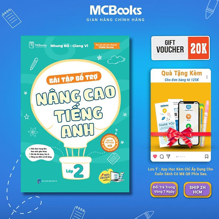 Bài Tập Bổ Trợ Nâng Cao Tiếng Anh Lớp 2