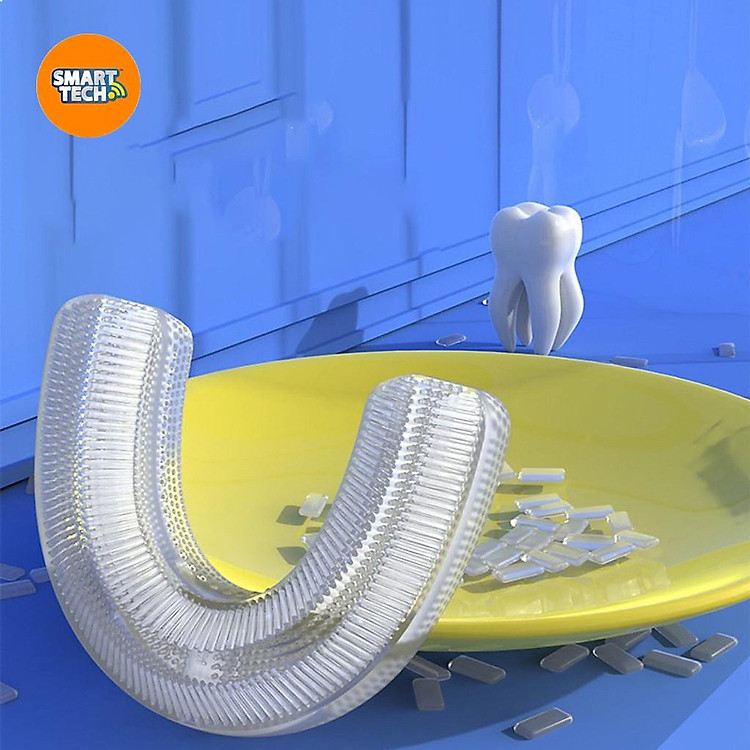 Bàn Chải Đánh Răng Silicon Hình U Cho Trẻ Chính hãng Giá tốt - Hình ảnh 5