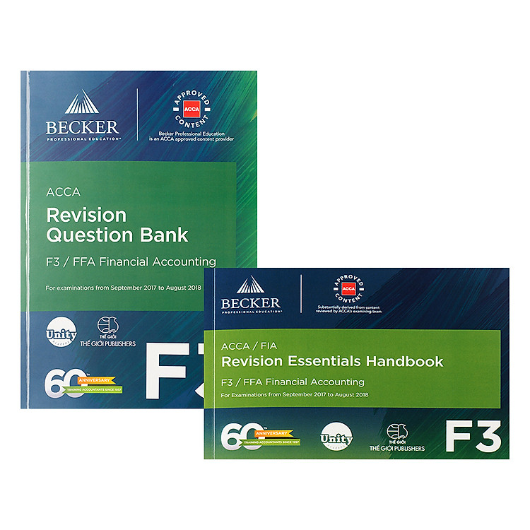 Combo Sách ACCA F3 Revision Question Bank Và Revision Essential Handbook