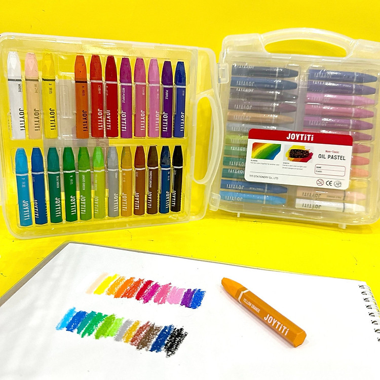 Hộp màu sáp dầu JOYTITI (24 màu) - Ảnh 2