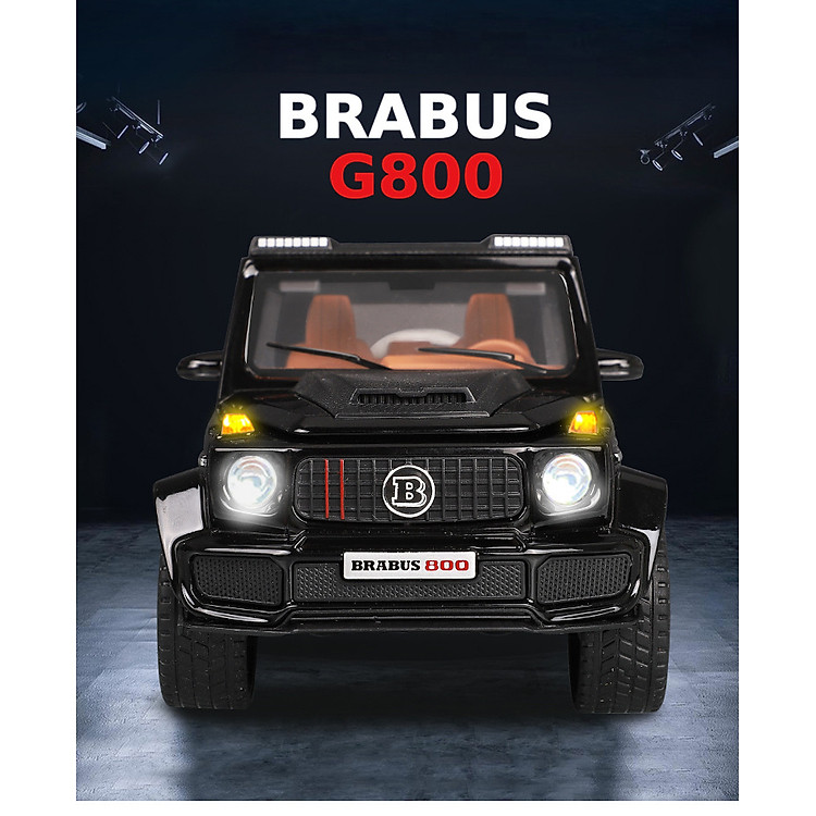 Xe hợp kim Mercedes-Benz G800 1:32 Chính hãng Tiết kiệm - Hình ảnh 2