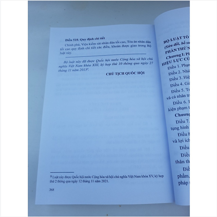 BỘ LUẬT TỐ TỤNG HÌNH SỰ NĂM 2015 SỬA ĐỔI BỔ SUNG NĂM 2021 - Ảnh 4