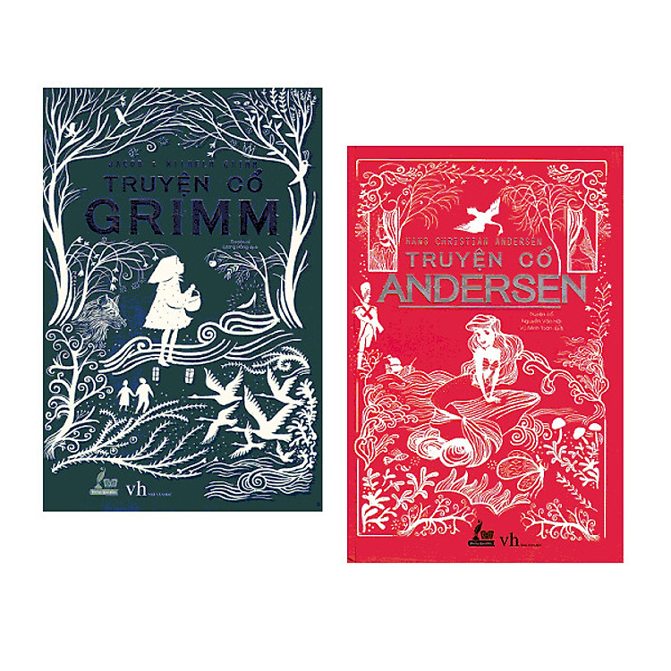 Combo Truyện cổ Grimm + Truyện cổ Andersen (Bìa Mềm)