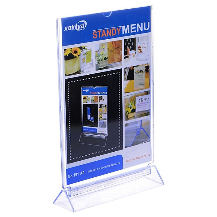 Giá kệ mica A5, Standee A5