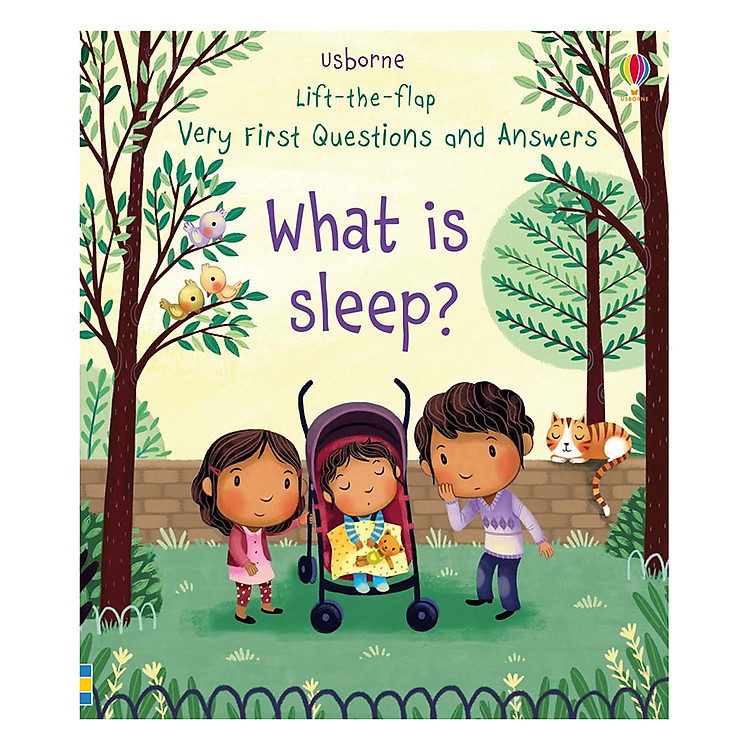 Sách Usborne Lift-The-Flap Very First Questions And Answers: What Is Sleep?