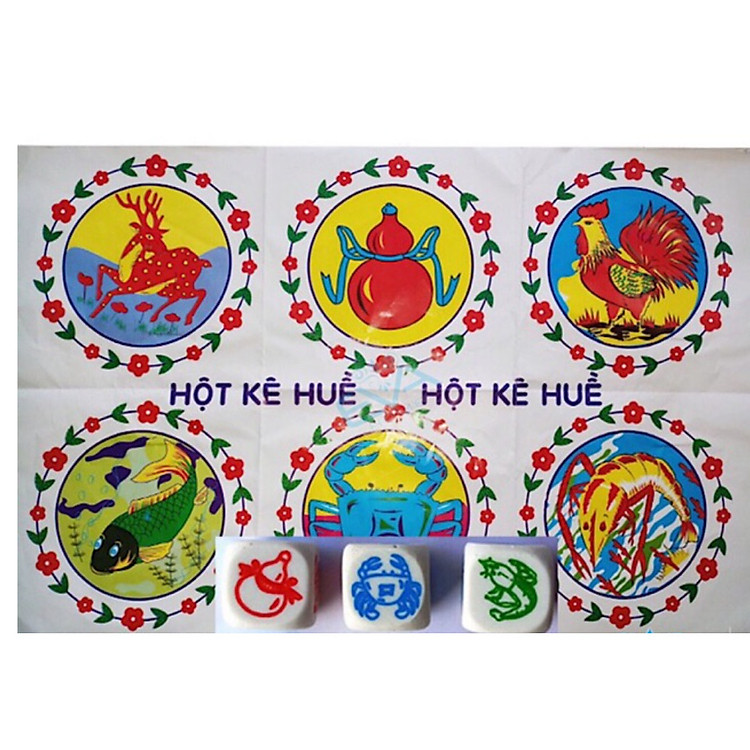 Mua Bộ đồ chơi lắc bầu cua xốp Chính hãng Ưu đãi