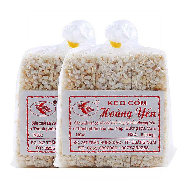 Combo 2 Gói Kẹo Cốm Nếp Thơm Quảng Ngãi
