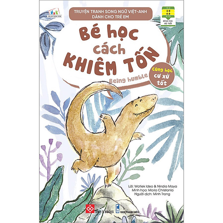 Truyện Tranh Song Ngữ Việt-Anh Dành Cho Trẻ Em – Cùng Học Cư Xử Tốt