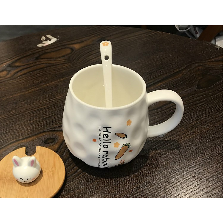 Ly Thỏ Bằng Sứ Cao Cấp Dễ Thương - Ảnh 2