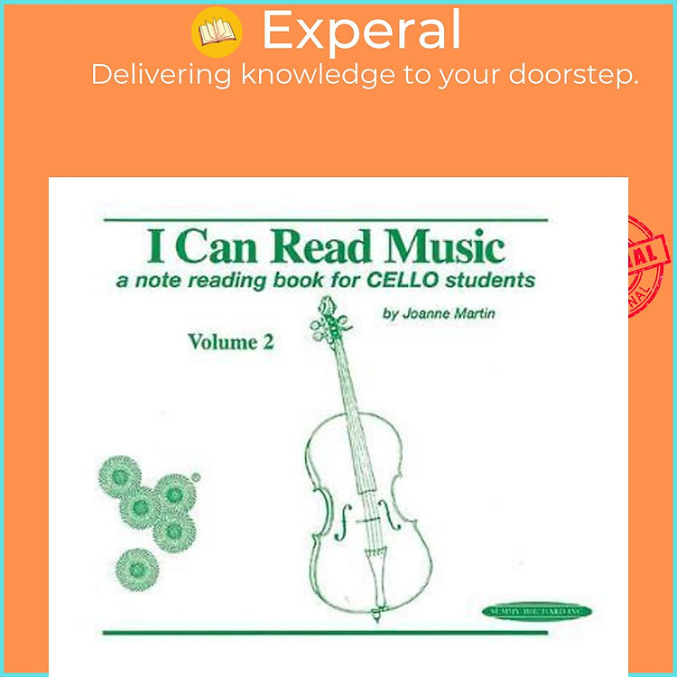 Sách - I Can Read Music, Volume 2 : A Note Reading Book for Cello Students by Dr Joanne Martin (US edition, paperback)