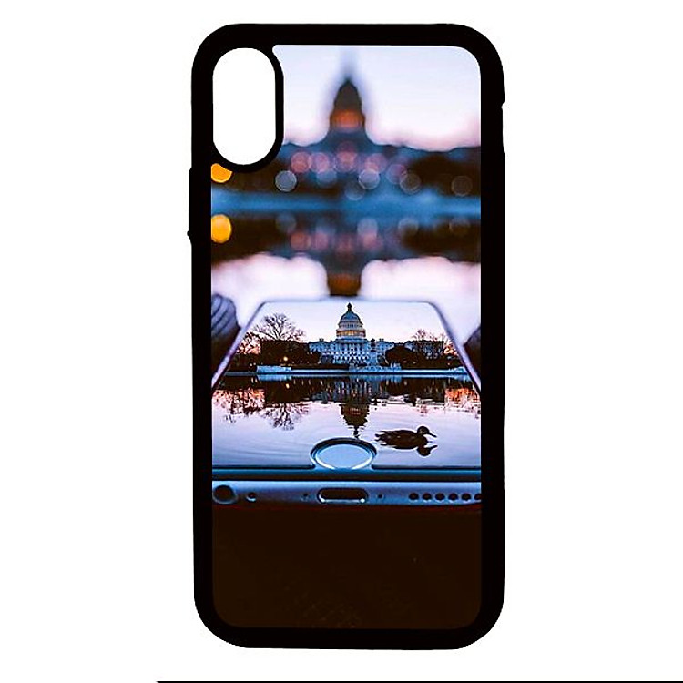Ốp lưng cho iPhone X mẫu CẢNH 10 - Hàng chính hãng