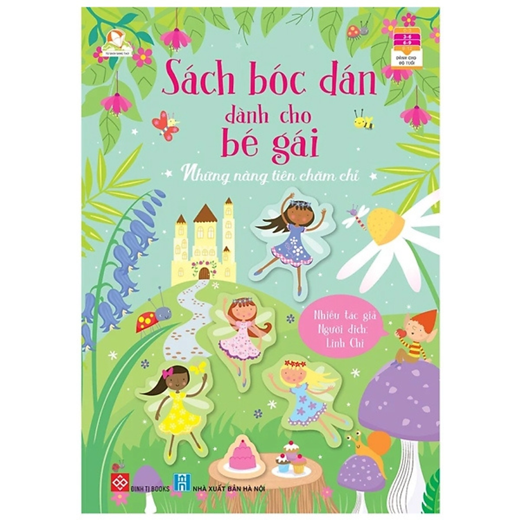 Sách Bóc Dán Dành Cho Bé Gái - Ảnh 2