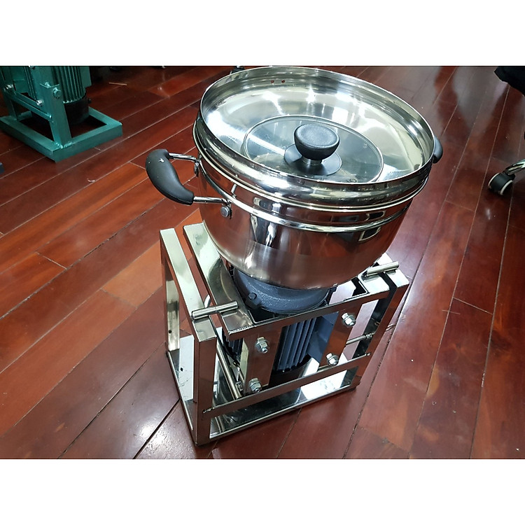 Nồi xay tỏi, ớt, giềng, sả, xay thịt, cá, tôm, nồi inox, khung inox rất chắc chắn