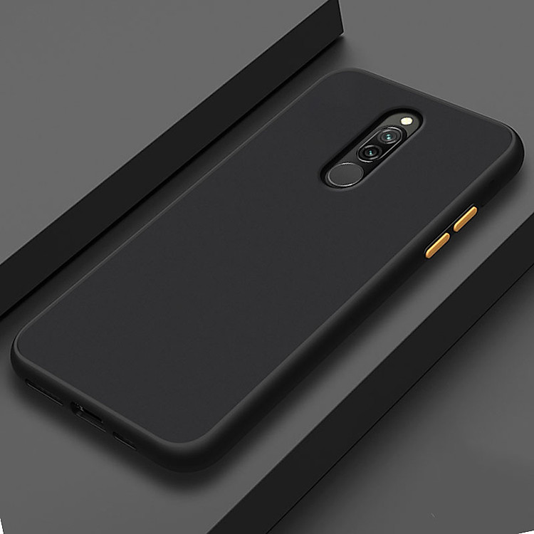 Ốp lưng cho Xiaomi Redmi 8 / 8A trong nhám viền màu