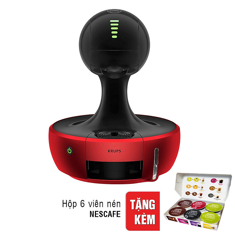 Máy Pha Cà Phê Viên Nén Nescafe Dolce Gusto - 9774 Drop (Đỏ) - Hàng chính hãng