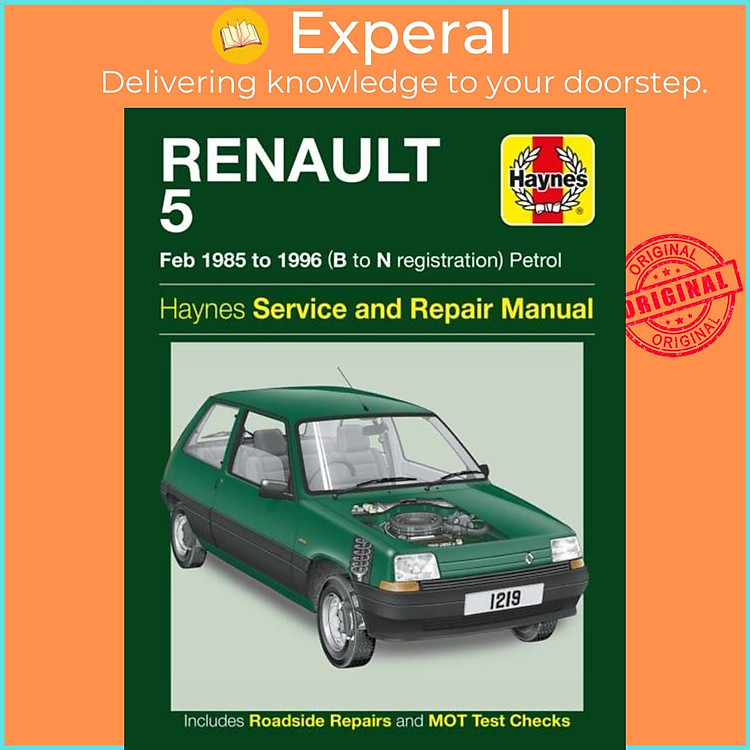 Sách - Renault 5 Petrol Service And Repair Manual by Haynes Publishing (UK edition, paperback)