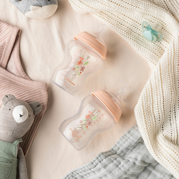 Mua Bình Sữa PP Tommee Tippee 260ml Hồng Đảm bảo Giá tốt - Hình ảnh 3