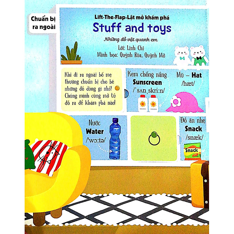 Lift The Flap - Lật Mở Khám Phá - Những Đồ Vật Quanh Em - Ảnh 2