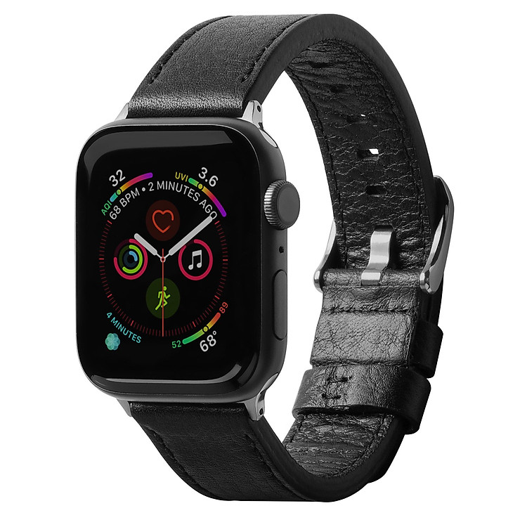 Dây Đeo dành cho Apple Watch 45mm / 44mm / 42mm RINGKE Leather One Classic - Hàng Chính Hãng