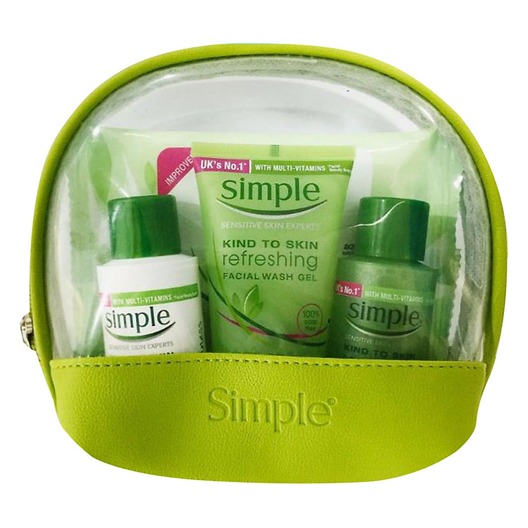 Bộ Chăm Sóc Da Du Lịch Simple - 5011451103818
