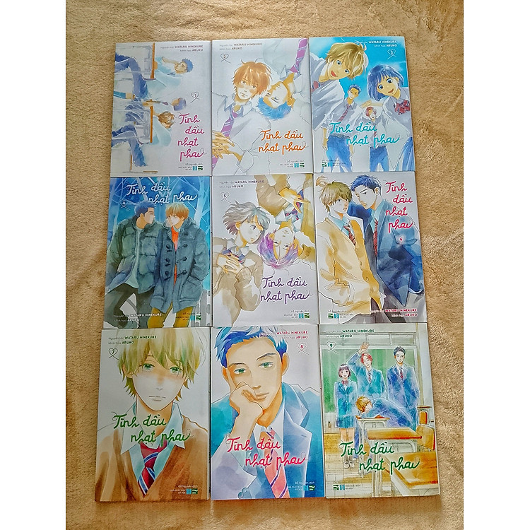 Truyện tranh Tình đầu nhạt phai trọn bộ 9 tập (Chang Book)