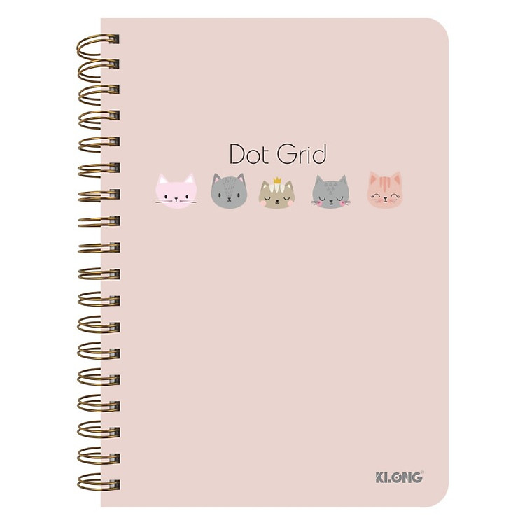 Sổ KLONG Dot Grid Lò Xo Kép B5 (200 trang) - Ảnh 3