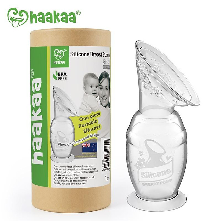 Cốc hứng sữa Gen.2 Haakaa 100ml Đảm bảo Giá tốt - Hình ảnh 4
