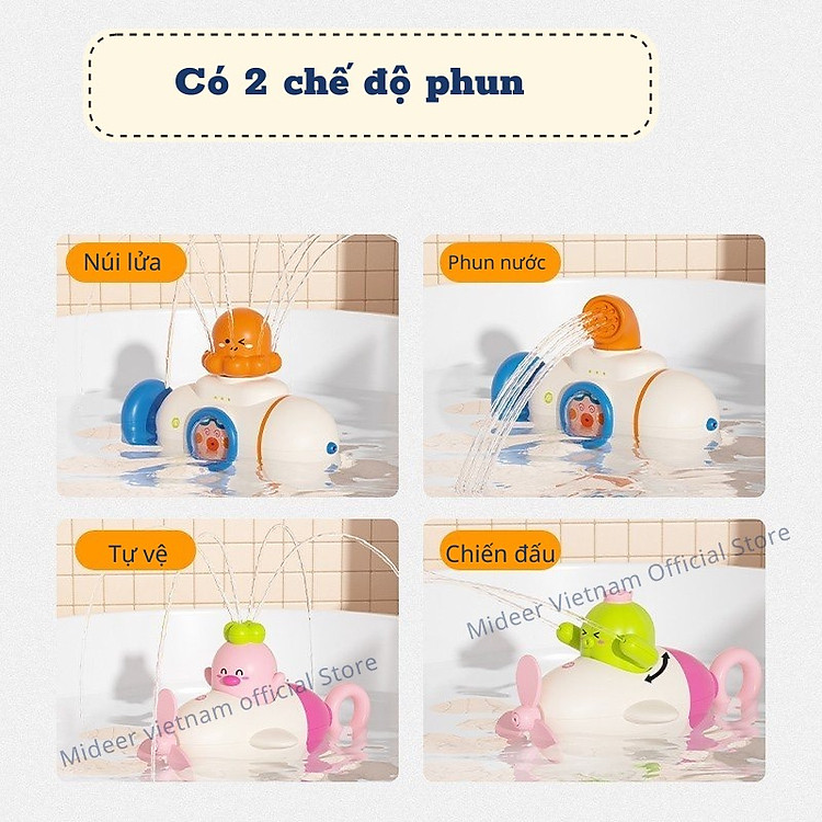 Đồ chơi phun nước cho bé Mideer Chính hãng Giá tốt - Hình ảnh 4