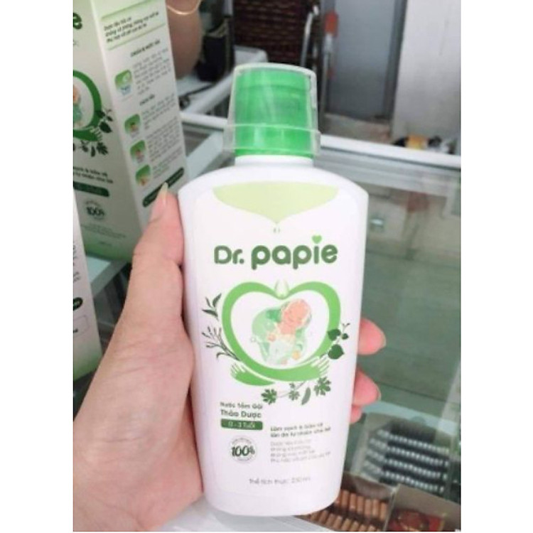 Mua Nước Tắm Gội Thảo Dược Dr Papie Chính hãng Giá rẻ - Hình ảnh 4