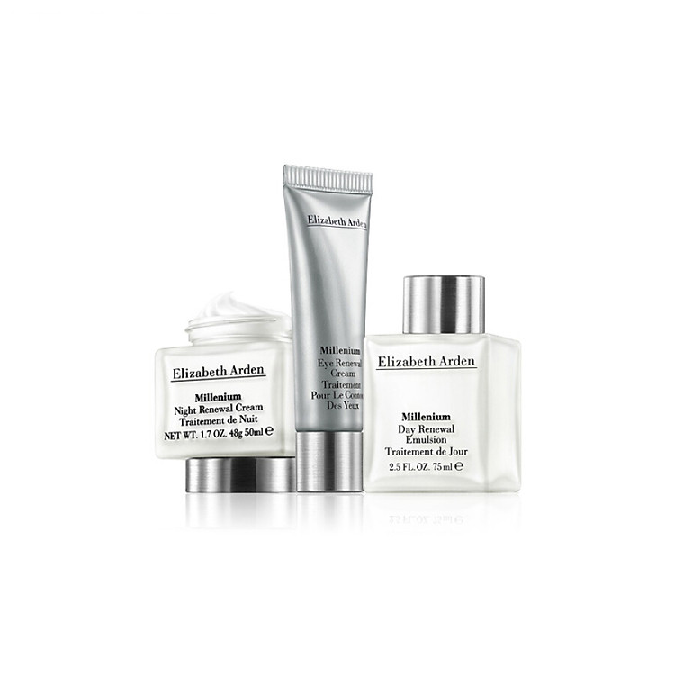 Bộ 3 Món Mỹ Phẩm Cấp Nước Cho Da Elizabeth Arden Gồm Kem Mắt + Kem Ban Đêm + Emulsion