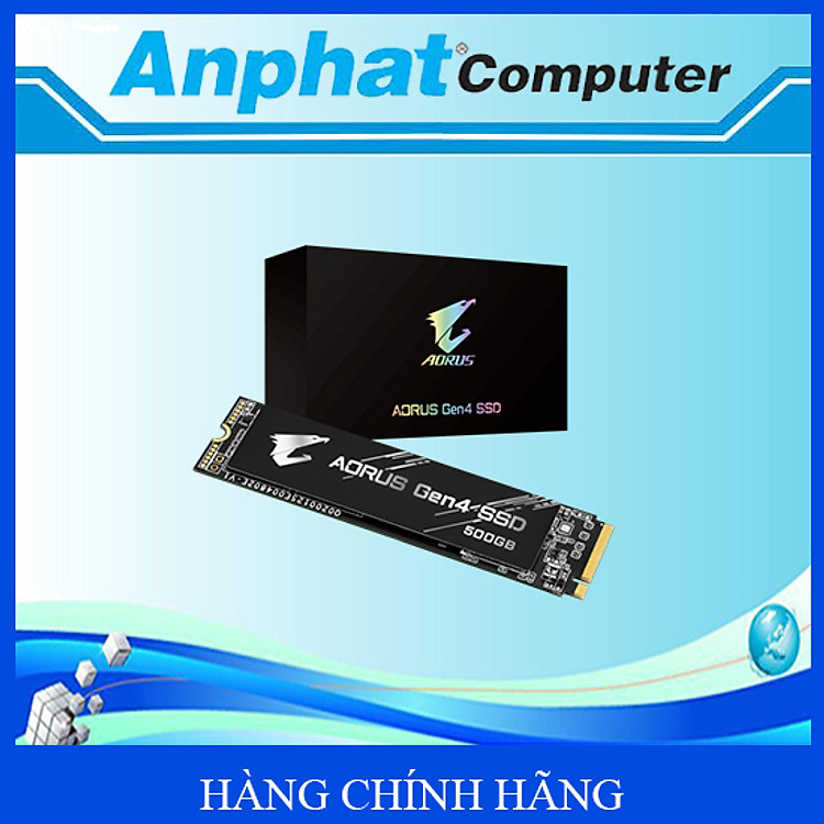 Ổ Cứng SSD Gigabyte 500GB Gen 4 ( PCI-Express 4.0x4 NVMe 1.4 5000E AG450E500G-G ) – Hàng Chính Hãng