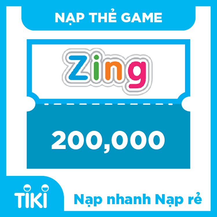Mã thẻ game Zing 200K