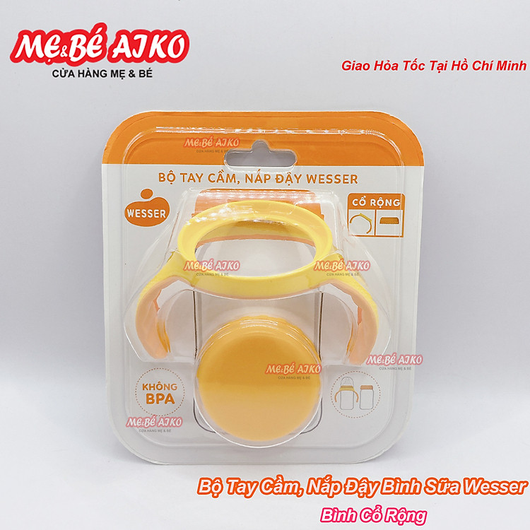 Tìm mua tại Avakids:BỘ TAY CẦM NẮP ĐẬY BÌNH WESSER, tràn ngập Khuyến mãi, Ưu đãi