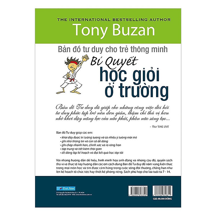 Tony Buzan - Bí Quyết Học Giỏi Ở Trường - Ảnh 2