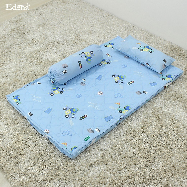 Bộ nệm trẻ em Edena màu ngẫu nhiên Chính hãng Ưu đãi - Hình ảnh 2