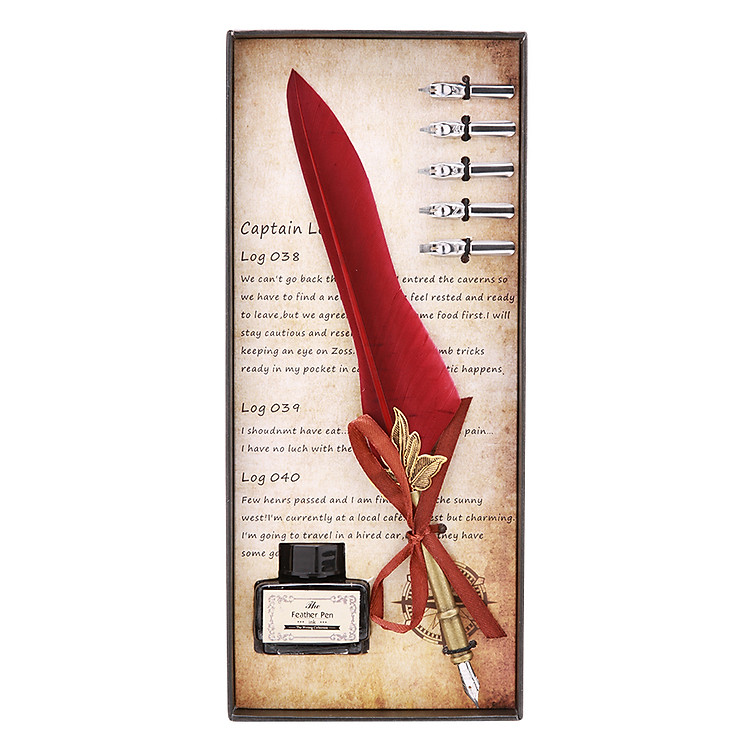 Set Bút Lông Vũ Quil Pen